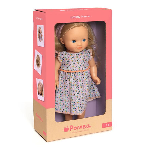 Lovely Marie Blonde Hair Doll - Djeco