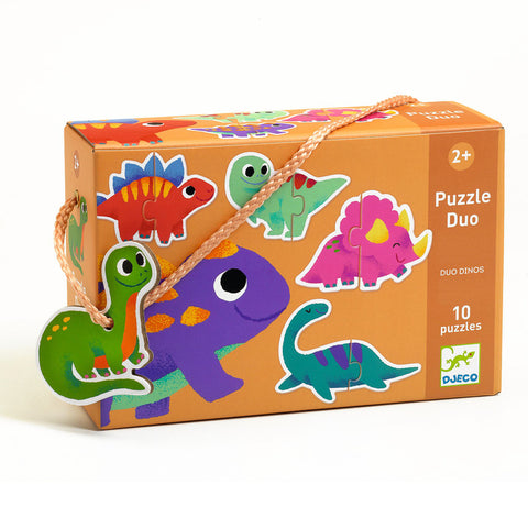 Duo Dinosaur 20pc Puzzle- Djeco