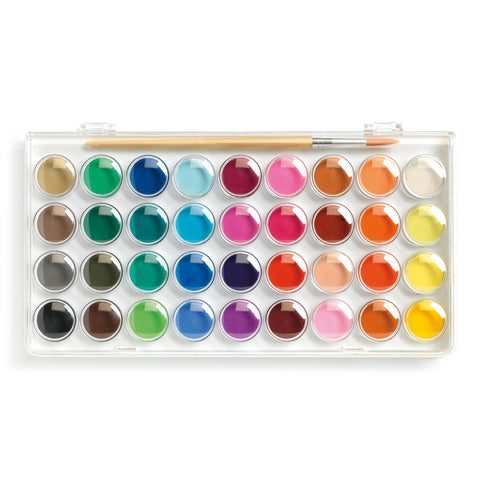 Paint Palette - 36 Colours - Djeco