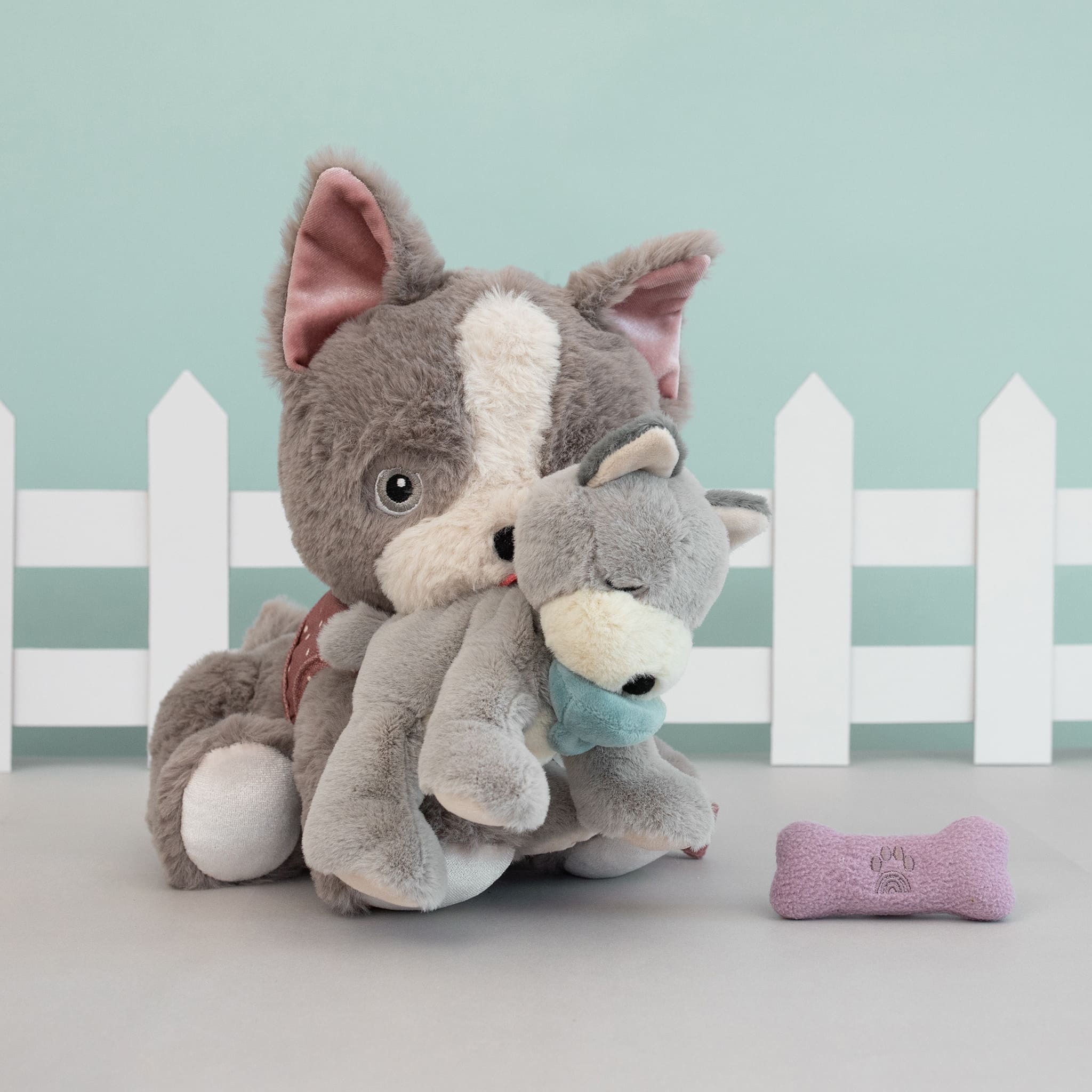 Dinkum Puppy Banjo - Grey - Olli Ella