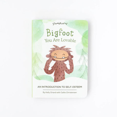 Bigfoot Snuggler Set - Comforter + Book - Slumberkins STOCK DUE MID JULY