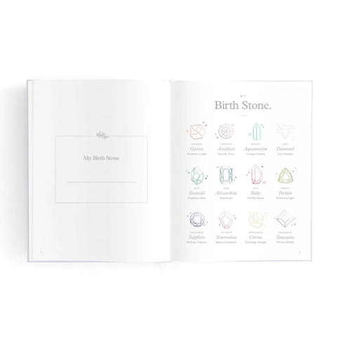 Mini Baby Book Lilac - Fox & Fallow