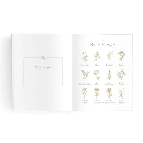 Mini Baby Book Lilac - Fox & Fallow