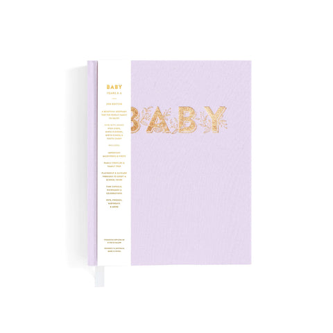 Mini Baby Book Lilac - Fox & Fallow