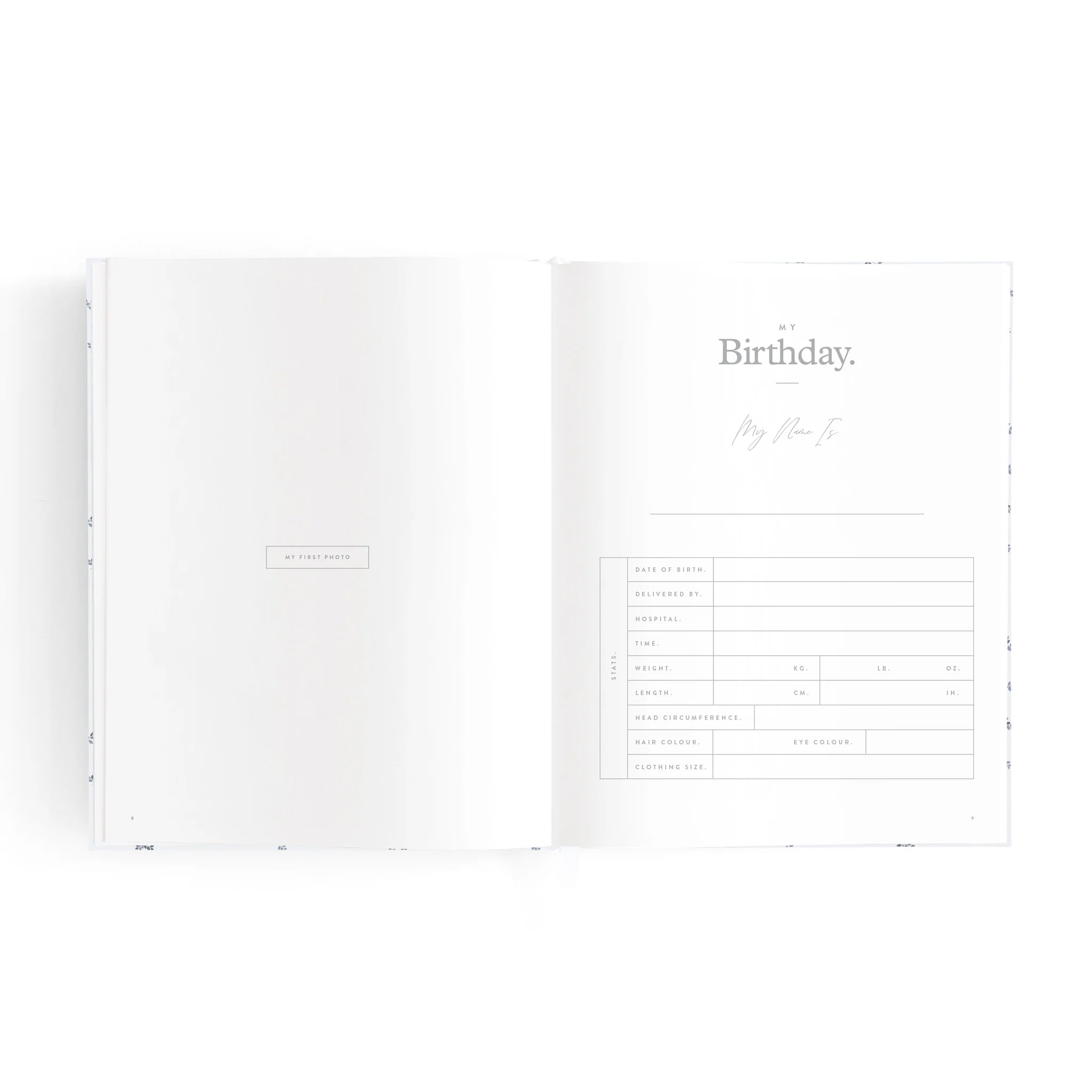 Mini Baby Book Bluebell - Fox & Fallow