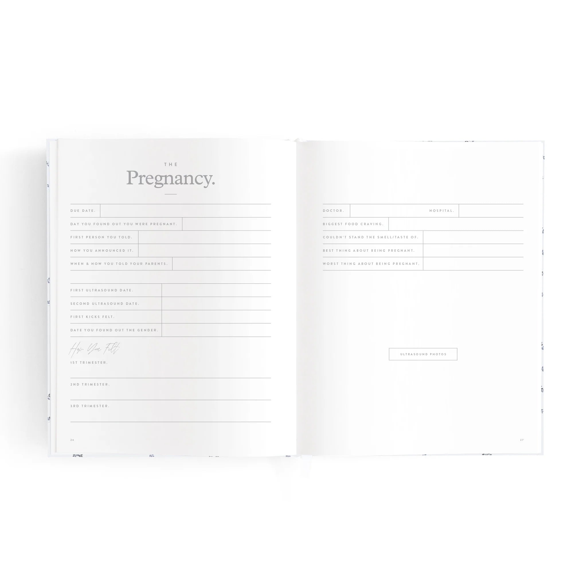 Mini Baby Book Bluebell - Fox & Fallow
