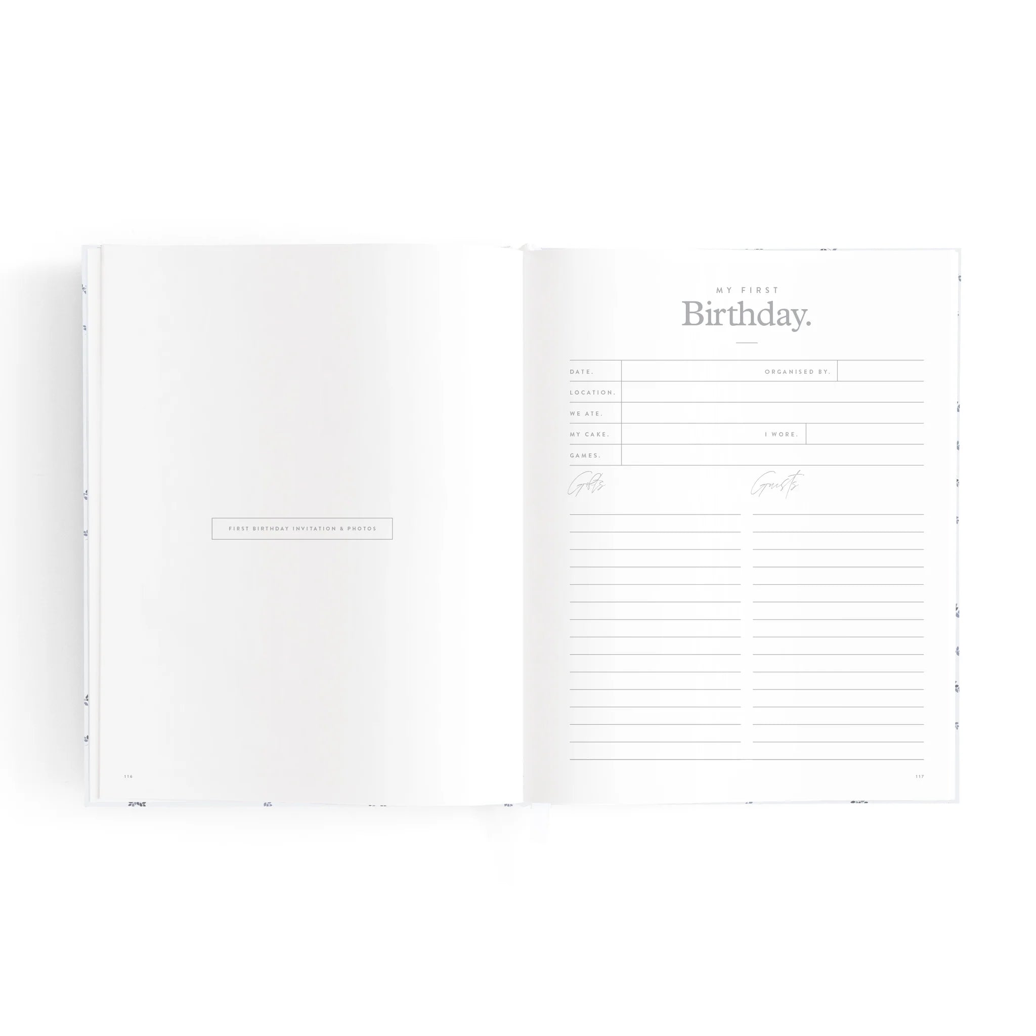 Mini Baby Book Bluebell - Fox & Fallow