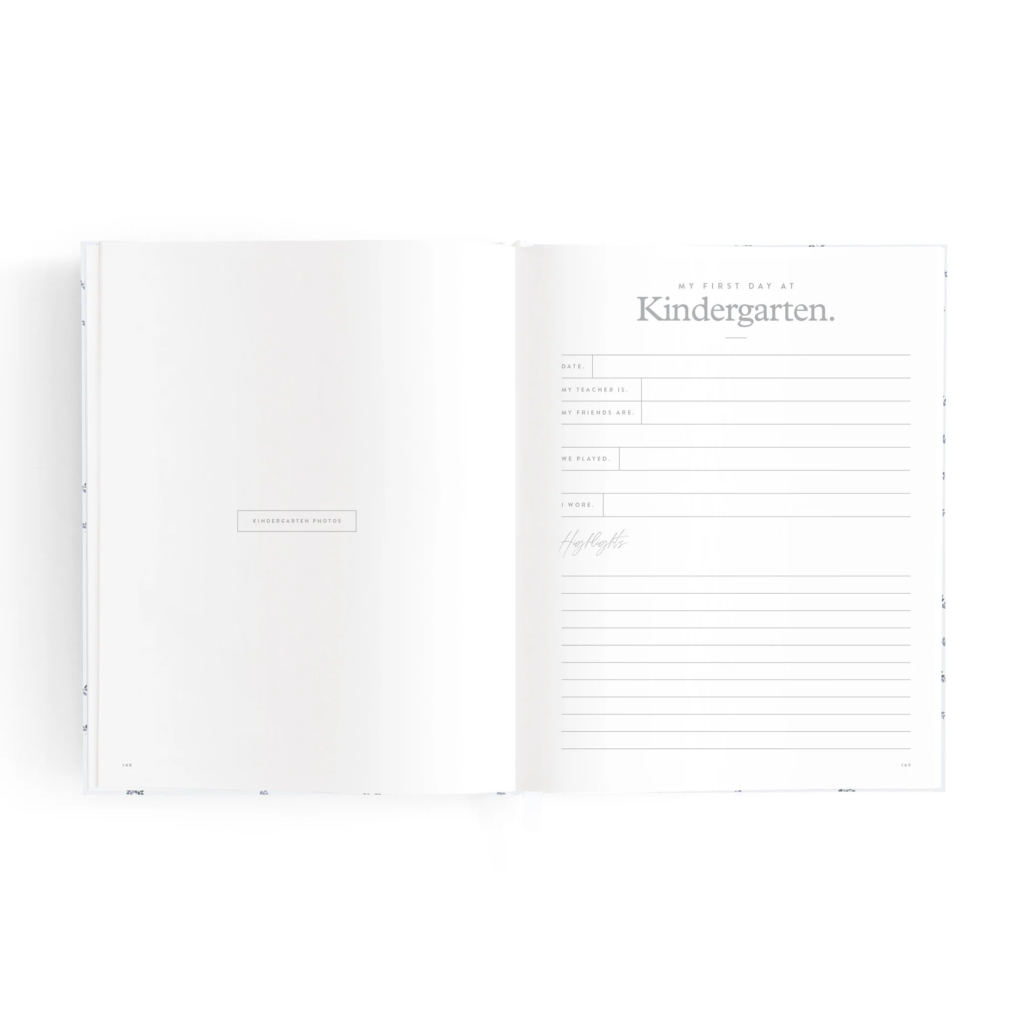 Mini Baby Book Bluebell - Fox & Fallow