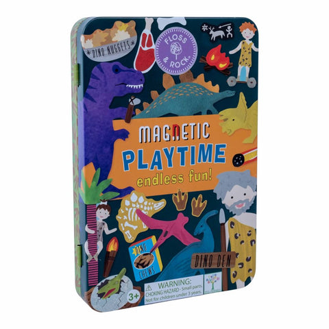 Magnetic Playtime - Dinosaurs - Floss & Rock