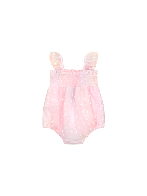 Sweetheart Frill Tulle Playsuit - Huxbaby DISCOUNTED