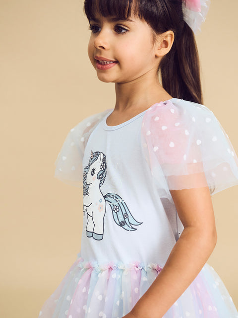 Flutter Unicorn Ballet Dress - Huxbaby