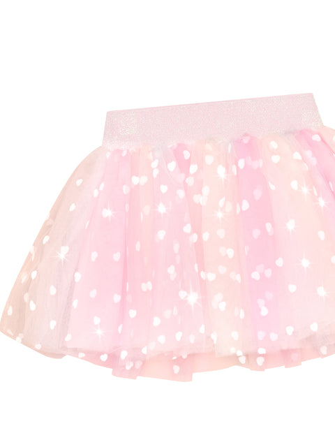 Sweetheart Tulle Skirt Pastel Rainbow - Huxbaby DISCOUNTED