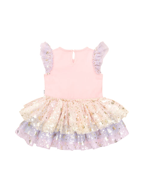 Reindeer Friends Tulle Dress - Candy - Huxbaby