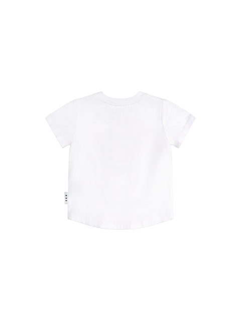 Reindeer Hux T-Shirt - White - Huxbaby DISCOUNTED