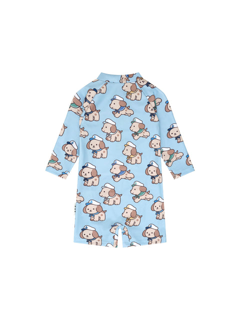 Sailor Pup Swim Shorties - Huxbaby