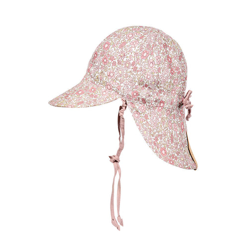 Lounger' Baby Reversible Flap Sun Hat - Ramble / Rosa - Bedhead