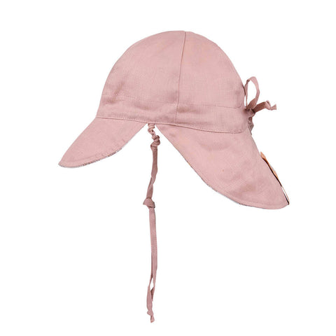 Lounger' Baby Reversible Flap Sun Hat - Ramble / Rosa - Bedhead