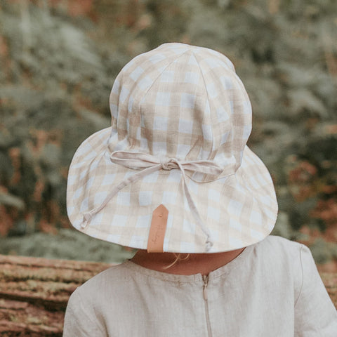 Wanderer' Panelled Bucket Sun Hat - Flynn / Flax - Bedhead