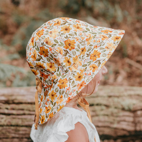 Wanderer' Panelled Bucket Sun Hat - Margaret / Maize - Bedhead