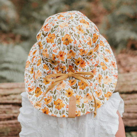 Wanderer' Panelled Bucket Sun Hat - Margaret / Maize - Bedhead