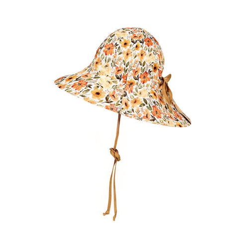 Wanderer' Panelled Bucket Sun Hat - Margaret / Maize - Bedhead