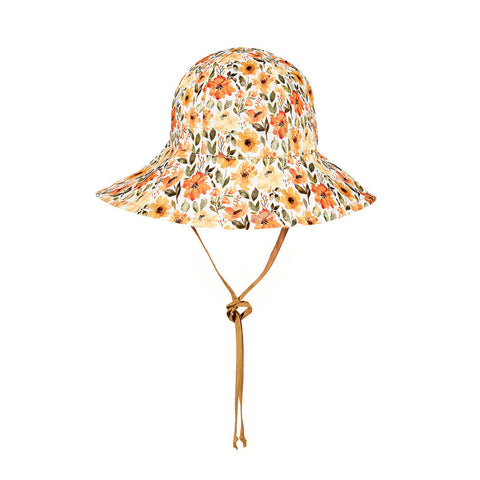 Wanderer' Panelled Bucket Sun Hat - Margaret / Maize - Bedhead