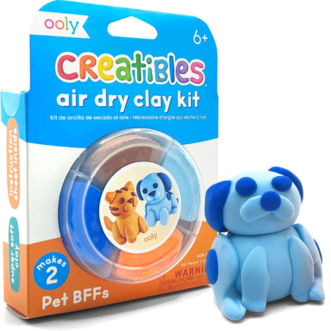 Creatibles Air Dry Clay Kit – Pet BFF’s - Ooly