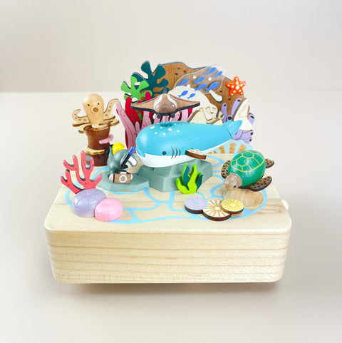 Keepsake Carousel - Whale shark & Sea Friends - Wooderful Life