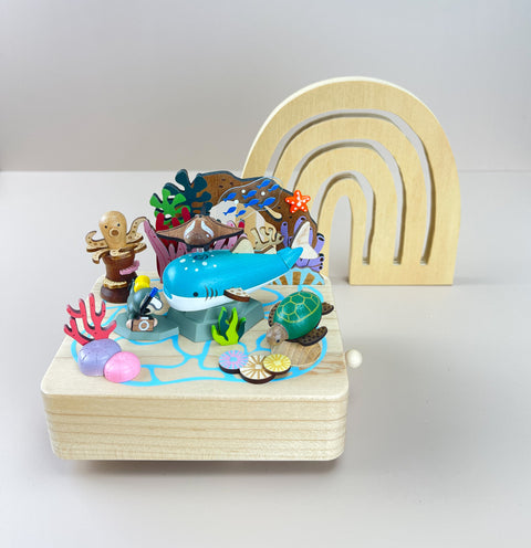 Keepsake Carousel - Whale shark & Sea Friends - Wooderful Life