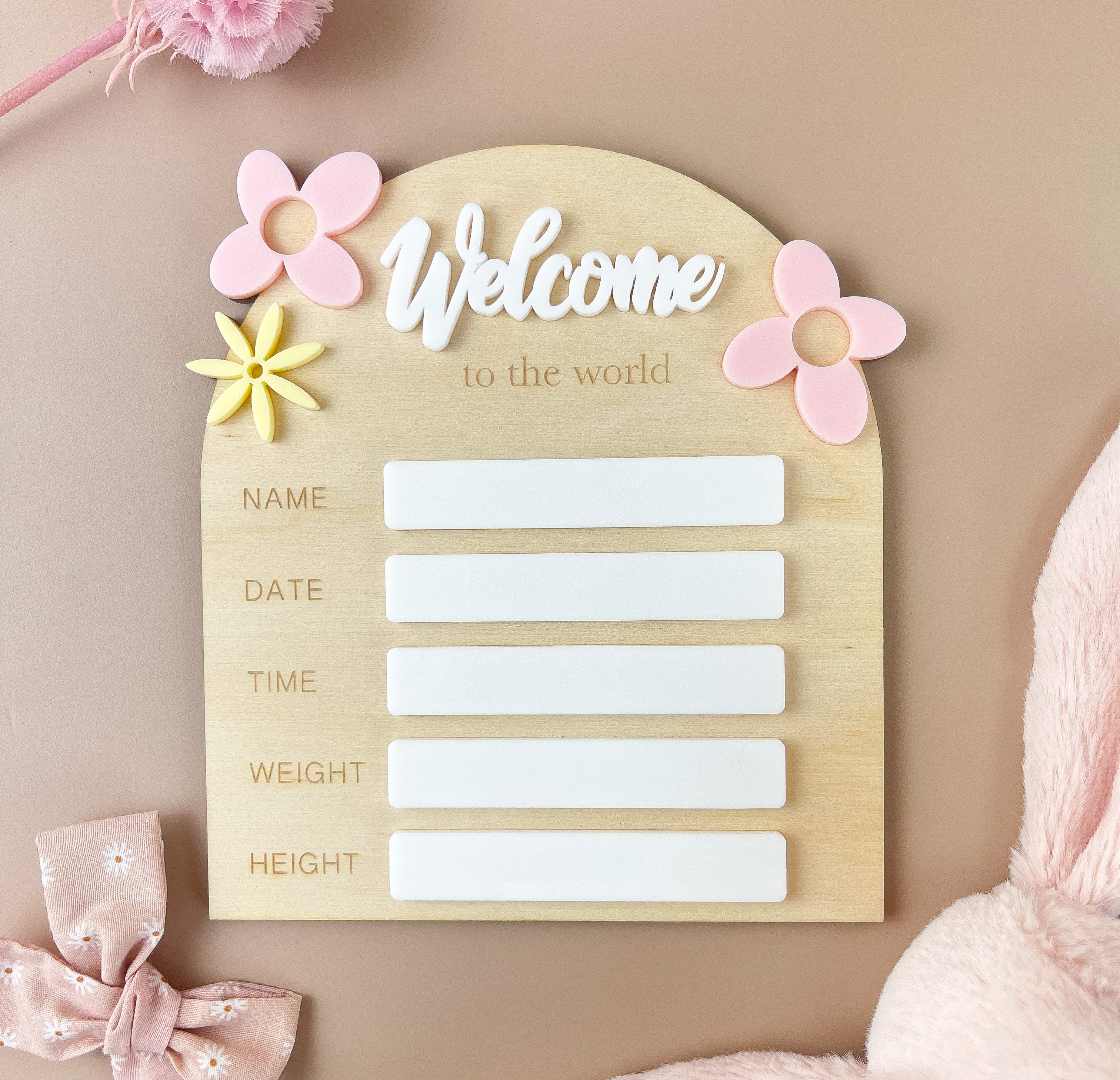 birth-plaque-welcome-to-the-world-floral-acrylic-luma-light