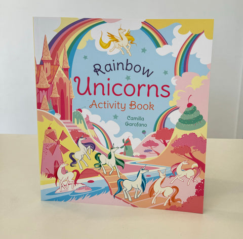 Rainbow Unicorns - Activity Book