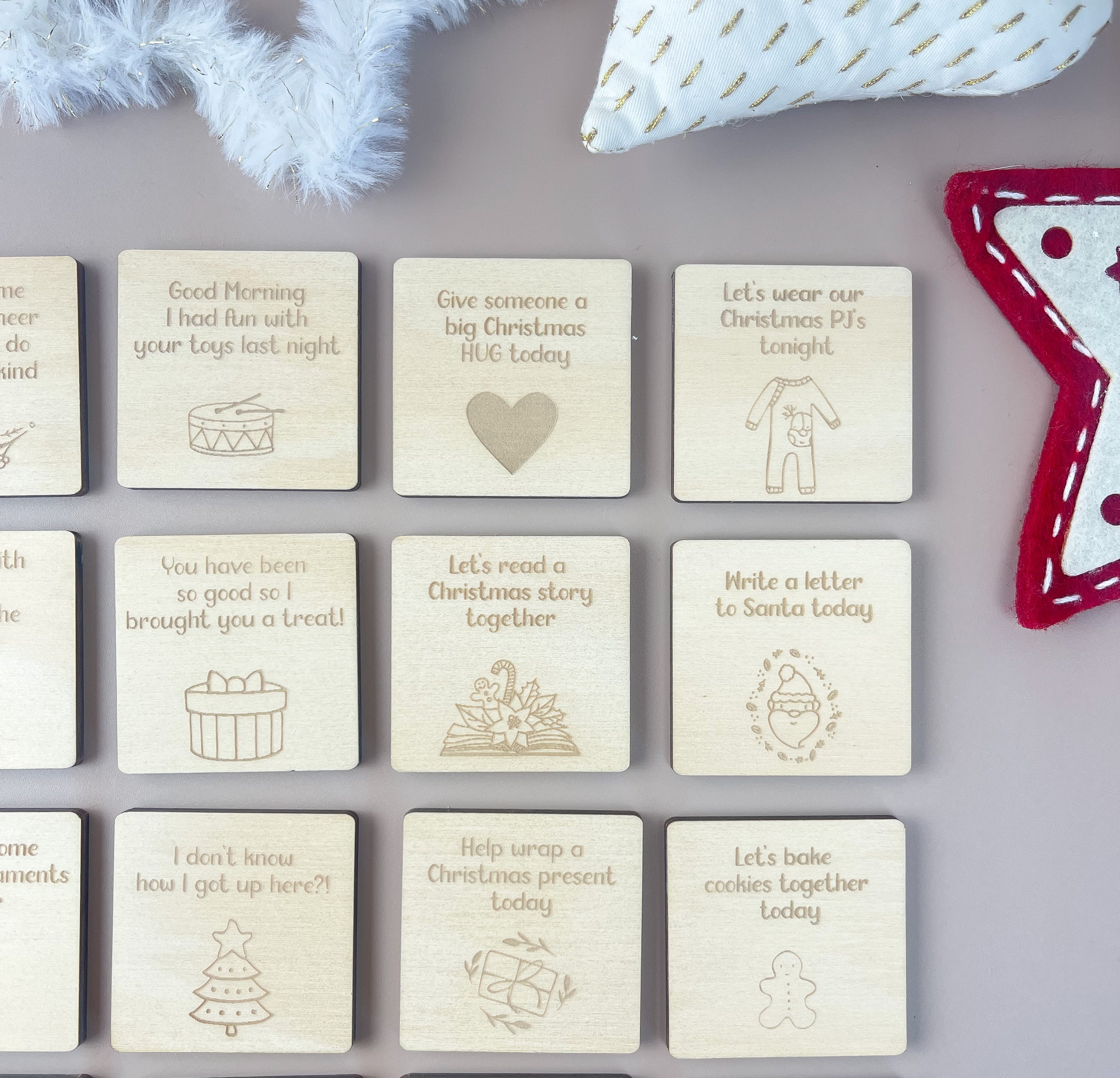 Elf on the shelf tile pack - 24 days of ideas  - Luma Light