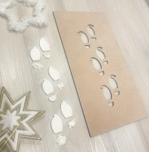 Elf Footprint Stencil - Luma Light