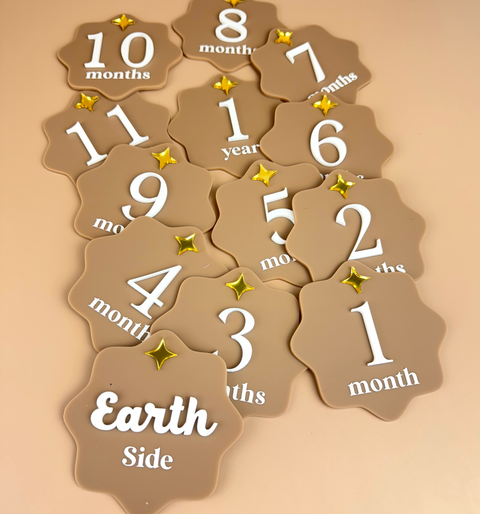 Earth Side Neutral Milestone Disc Set - Luma Light