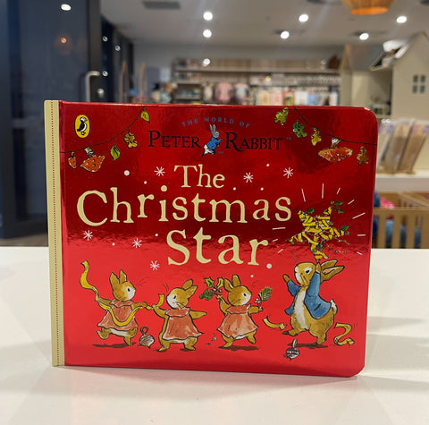 Peter Rabbit - The Christmas Star - Glimmer Red - Board Book