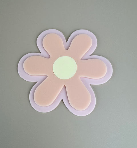 Acrylic Decor Shapes - Pink Daisy - Luma Light