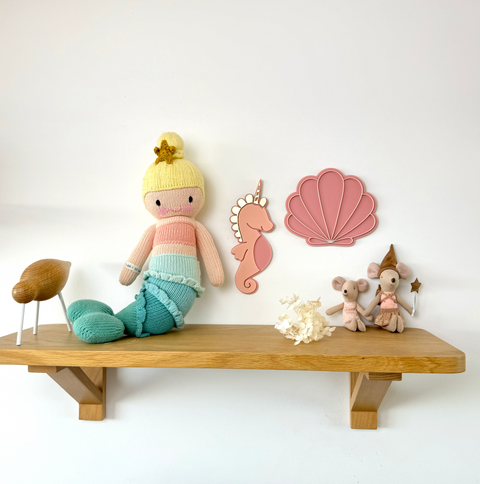 Acrylic Decor Shapes - Mermaid Shell - Luma Light