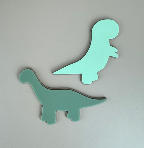 Acrylic Decor Shapes - Dino Duo - Luma Light