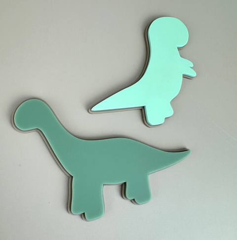 Acrylic Decor Shapes - Dino Duo - Luma Light