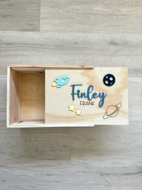 Custom Keepsake Box - Space - Luma Light