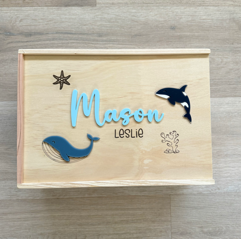 Custom Keepsake Box - Under the Sea - Luma Light