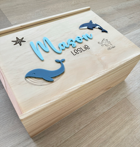 Custom Keepsake Box - Under the Sea - Luma Light