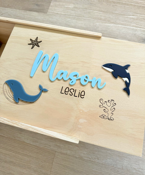 Custom Keepsake Box - Under the Sea - Luma Light