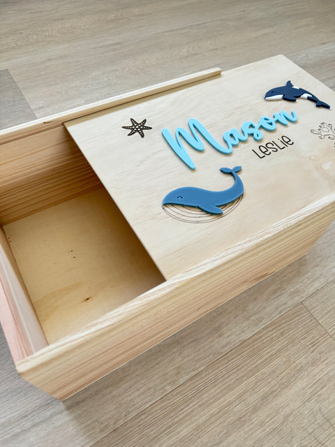 Custom Keepsake Box - Under the Sea - Luma Light