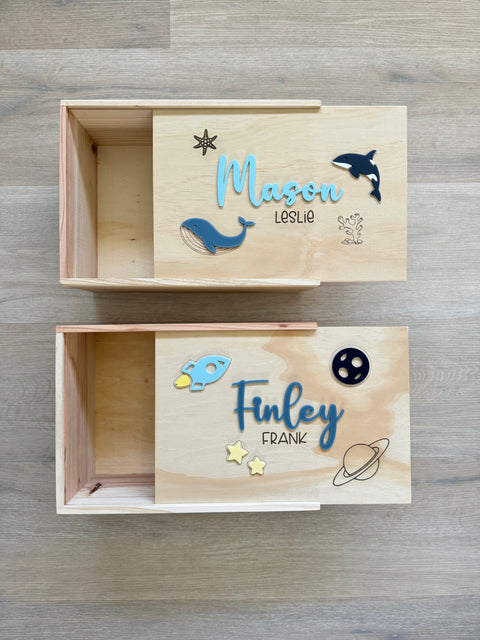 Custom Keepsake Box - Space - Luma Light