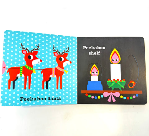 Peekaboo Santa - Board Book