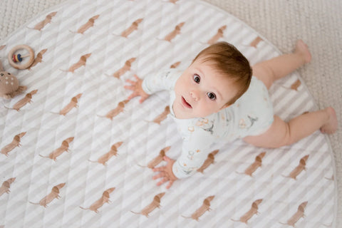 Waterproof Padded Play Mat | Dachshund Days - Bambella Designs