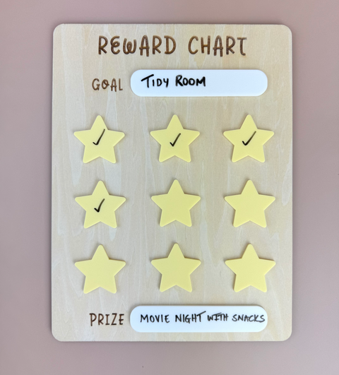 Reward Chart - Reusable Star Chart - Luma Light