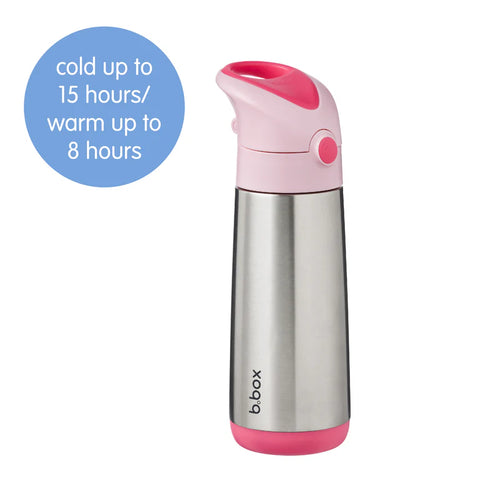 Insulated Drink Bottle 500ml - Blush Crush - B Box