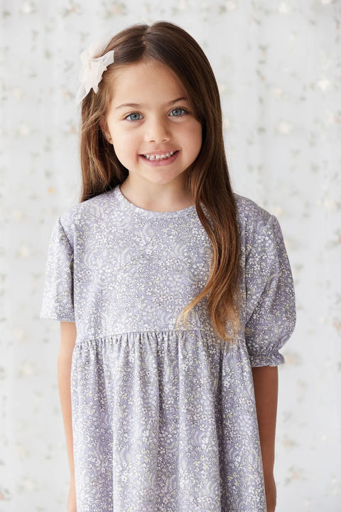 Organic Cotton Penny Dress - April Lilac - Jamie Kay